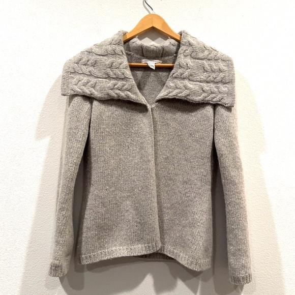 Sarah Spencer Sweaters - Sarah Spencer Lambs Wool Cardigan Sweater